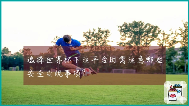 选择世界杯下注平台时需注意哪些安全合规事项？