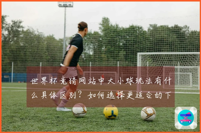 世界杯竞猜网站中大小球玩法有什么具体区别？如何选择更适合的下注方式？